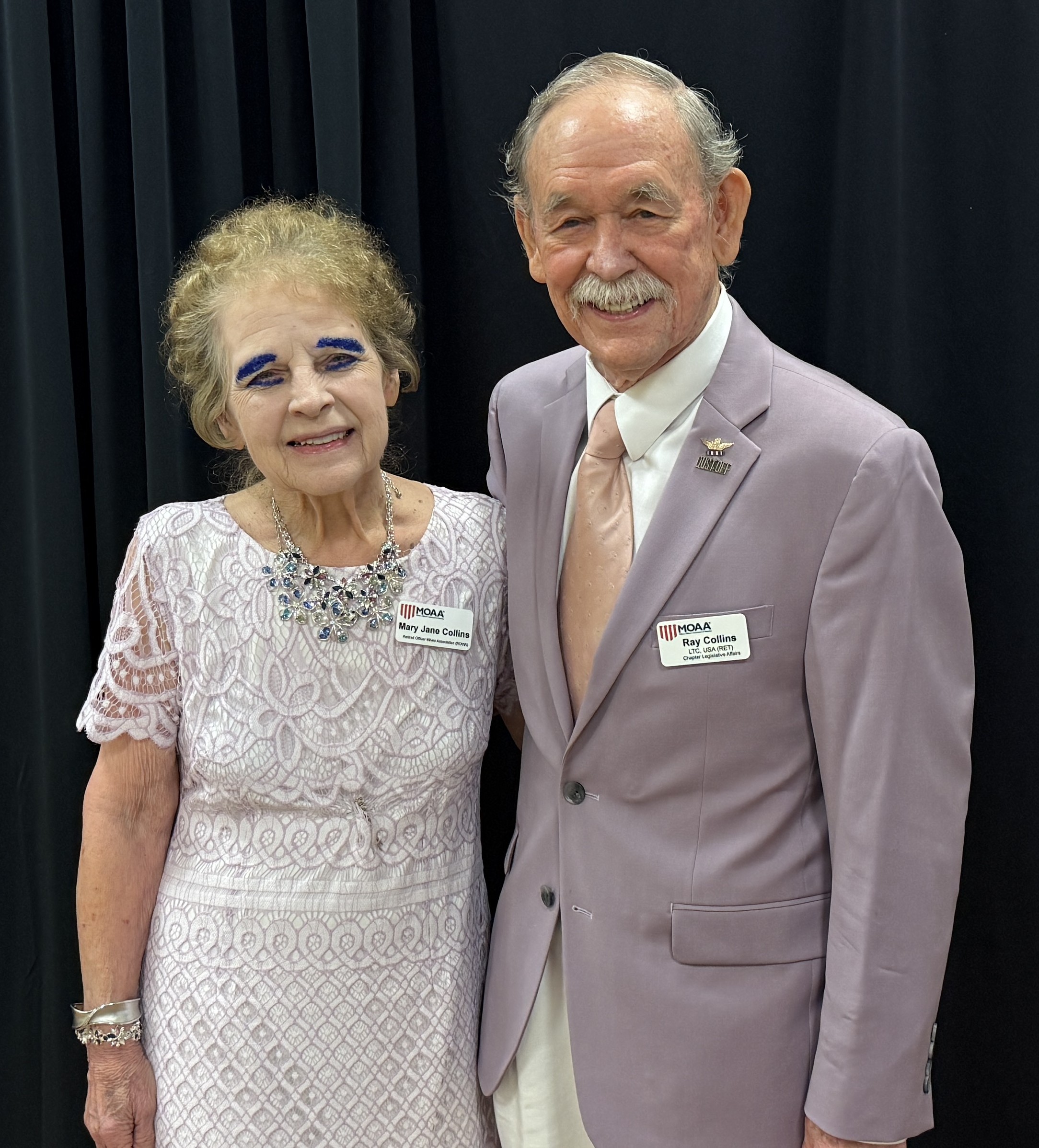 Jessica Martin and Dennis Newton